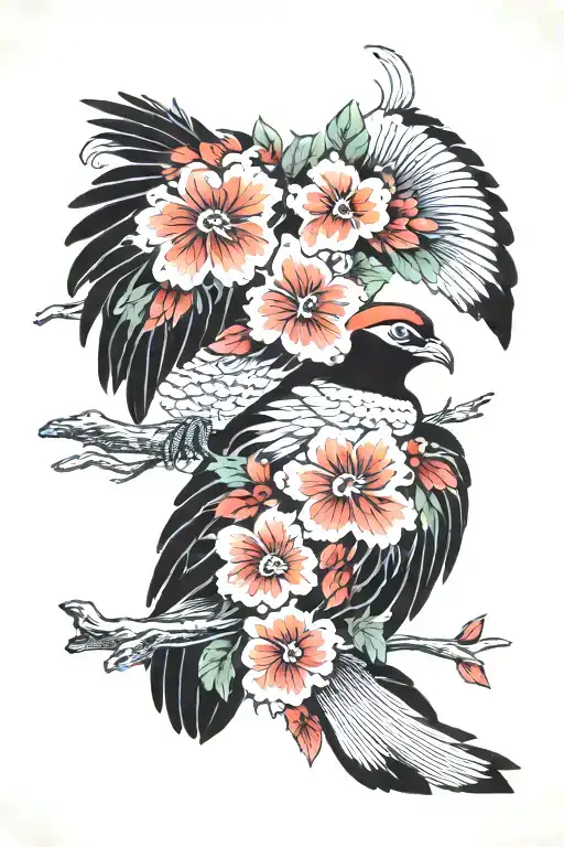 Cuban National Bird Perched