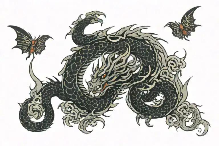 Dragon With Wings
