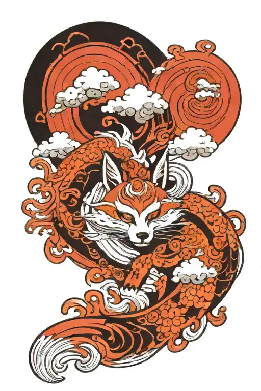 Japan Cloud Mith Kitsune