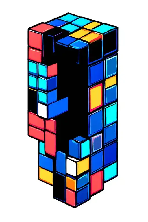 Tetris Blocks Body