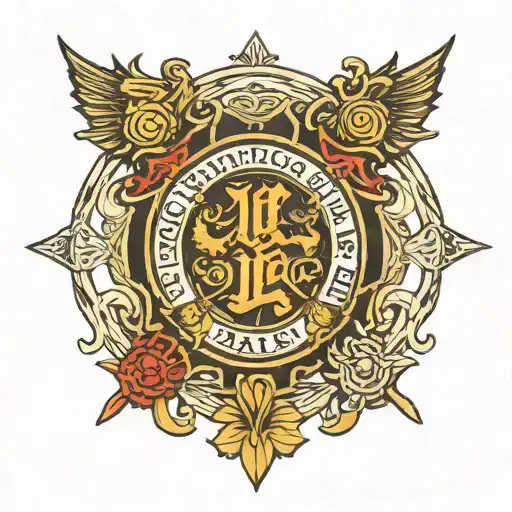 The Duncan Clan Crest With The Phrase Disce Patis