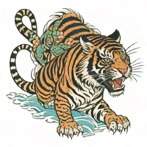 Tiger Fighting