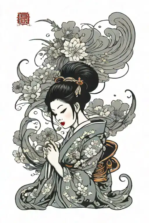 Full Body Delicate Geisha