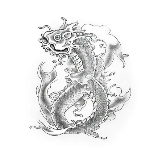 Dragon Koi