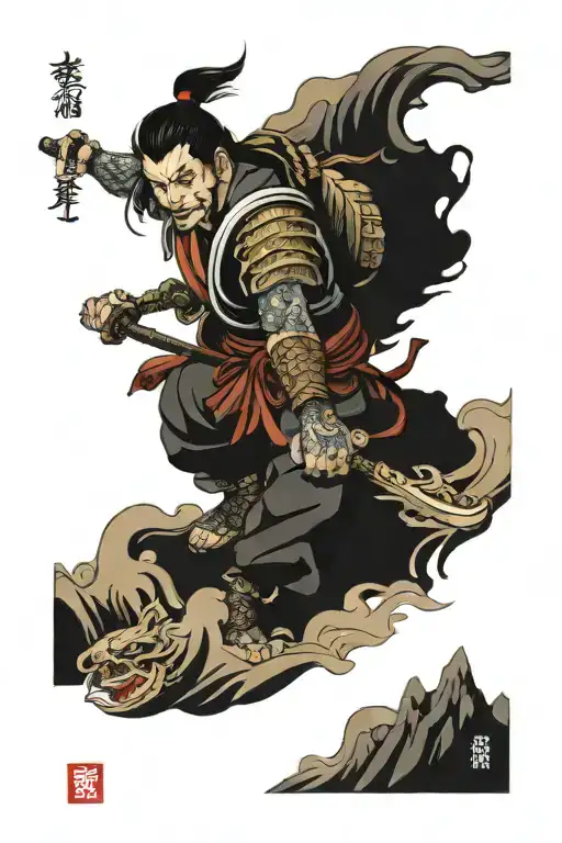 Warriors Samurai Mountains Inside