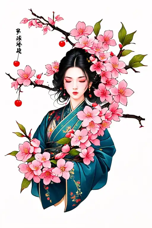 Cherry Blossoms Wrapped