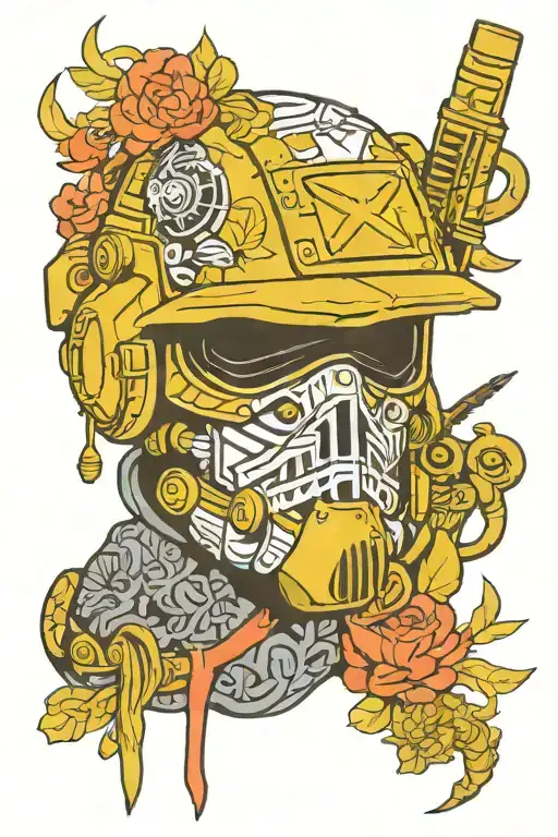 Call Of Duty Warzone Helmet And Gaming Symbols