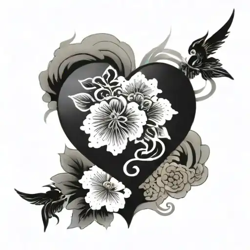 Name In Heart Shape