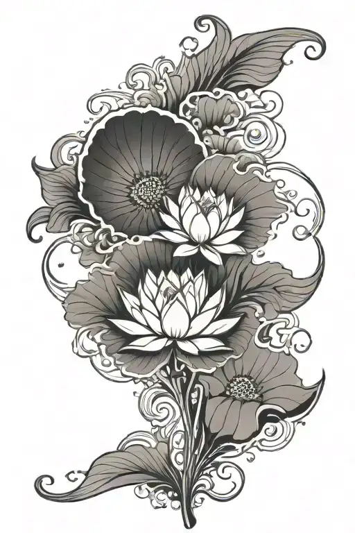 Lotus With Semicolon