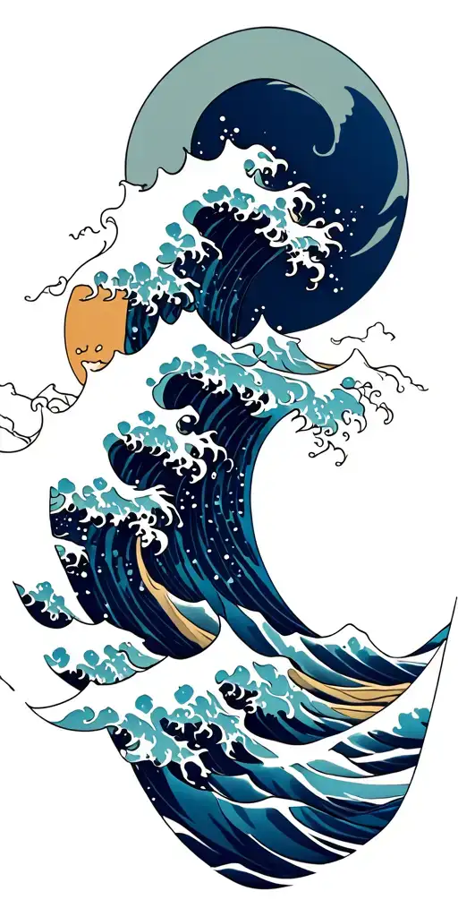 Japanese Ocean Waves