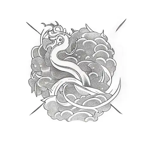 A Tattoo Design Representing The Bond Between A Father And His Four Children