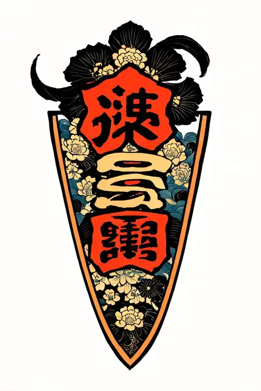 Sisu Word Written Vertically