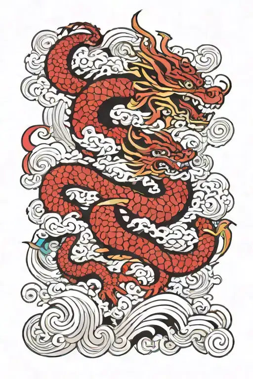 Dragon And Strength Inspired