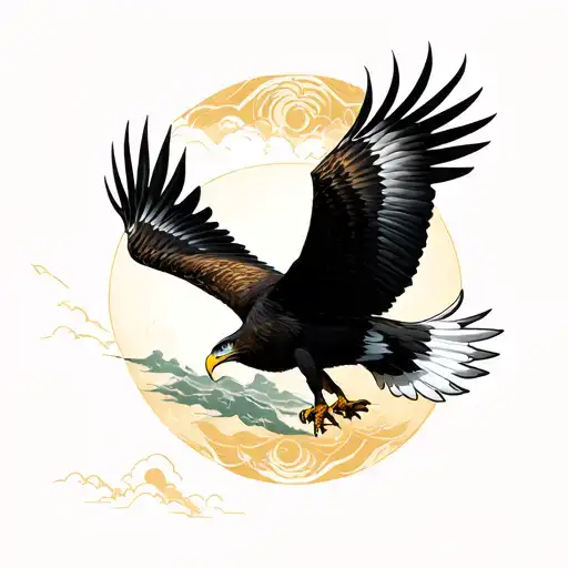 Eagle Flying