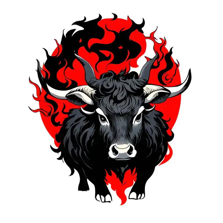 Chinese Zodiac Fire Ox