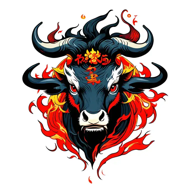 Chinese Zodiac Fire Ox