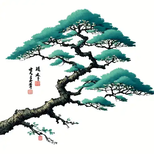 Family Tree Branch Representing A Family