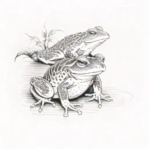 Japanese Traditional Frog