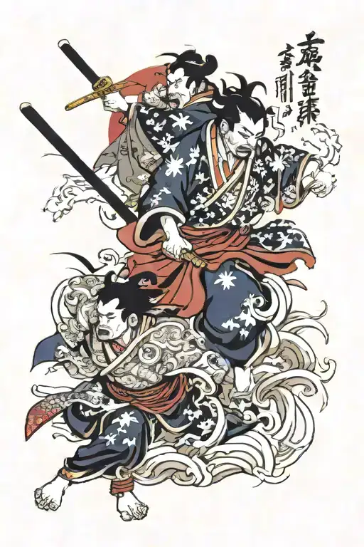 Shiroyama Battle Scene