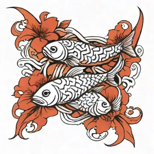 Pisces And Cross Wrapped