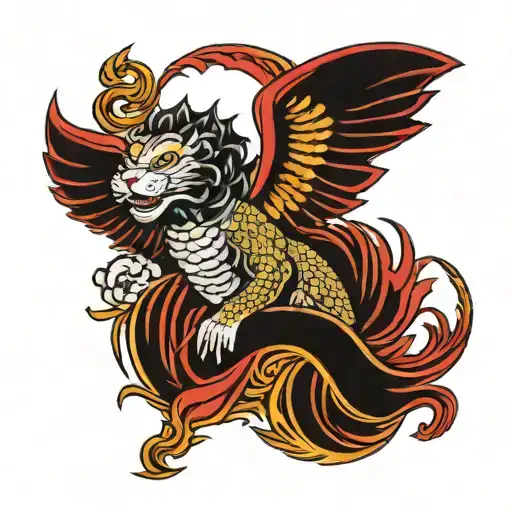 Merlion With Wings