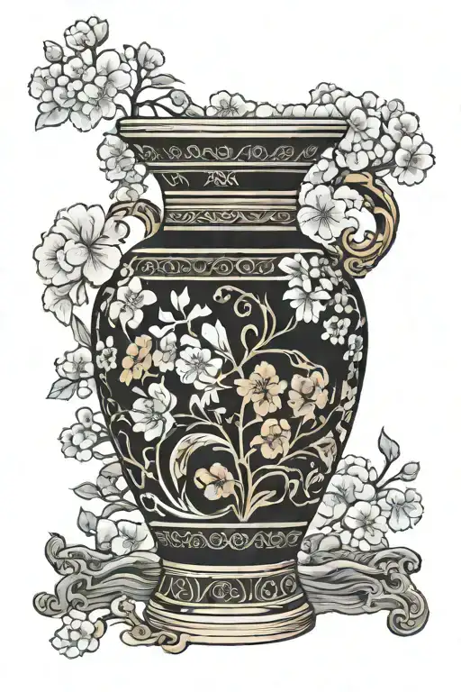 Flower Vase Greek
