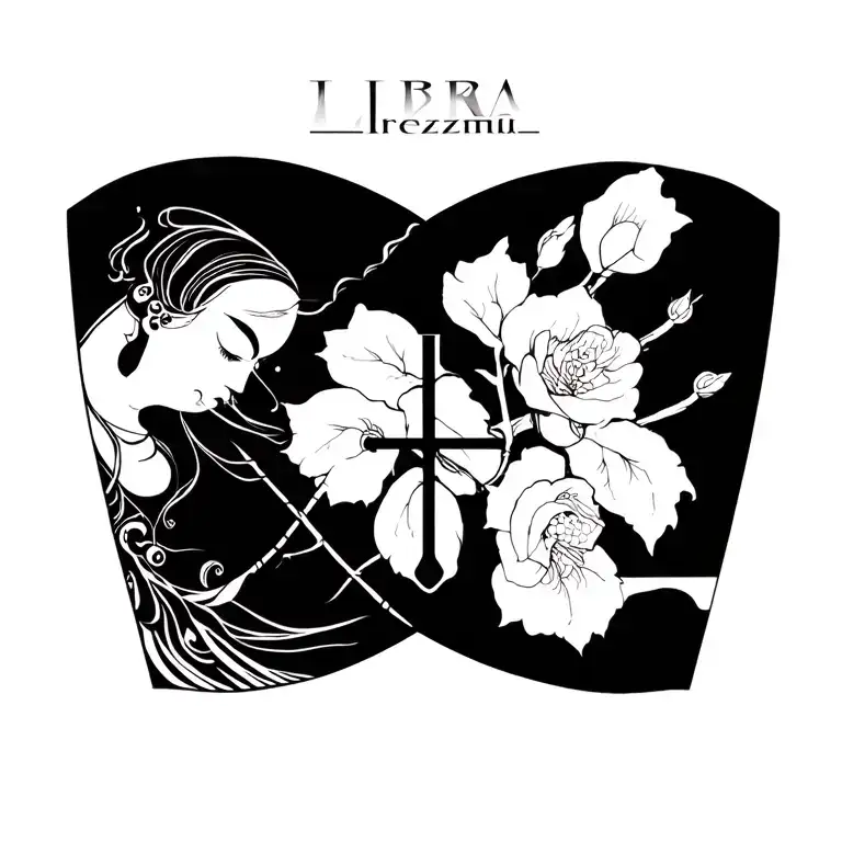 Libra Sign With Element Air