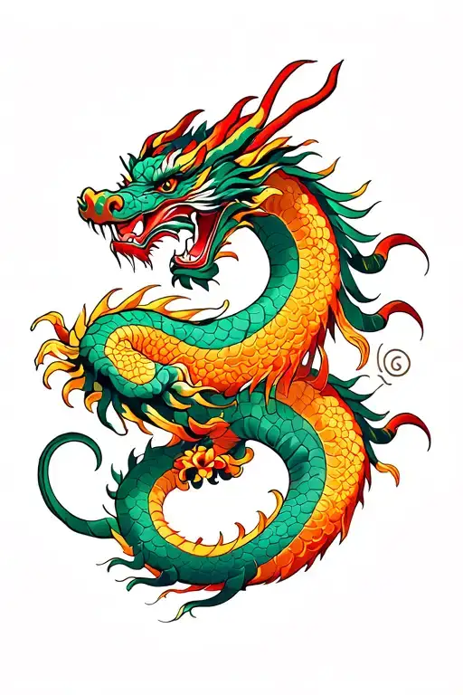 Korean Style Dragon