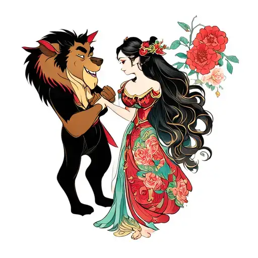 Beauty And The Beast Couples