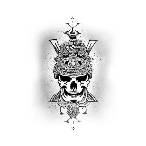 Half Skull Half Man