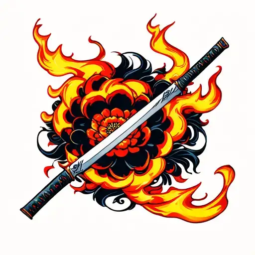 Katana Flame