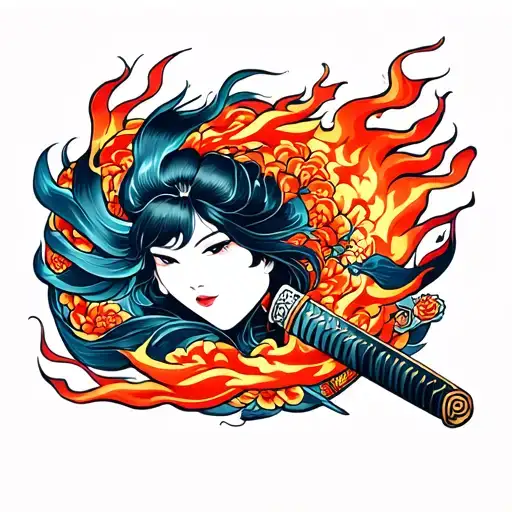 Katana Flame