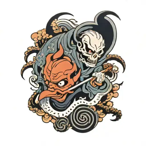 Yokai Representing Death