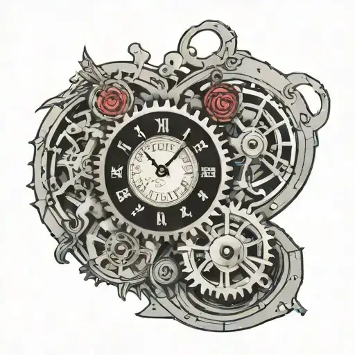 Cogs Broken Heart Stopped Clock