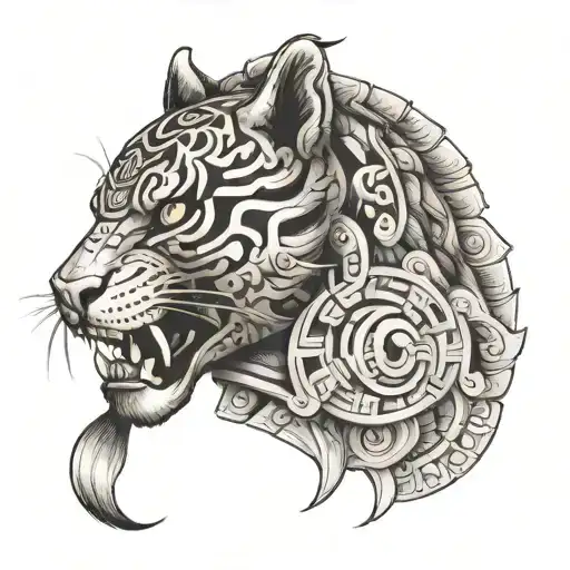 Aztec Jaguar Warrior
