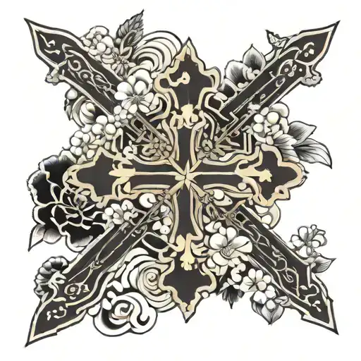 Cross With The Name Adrianna In It Needs To Be These