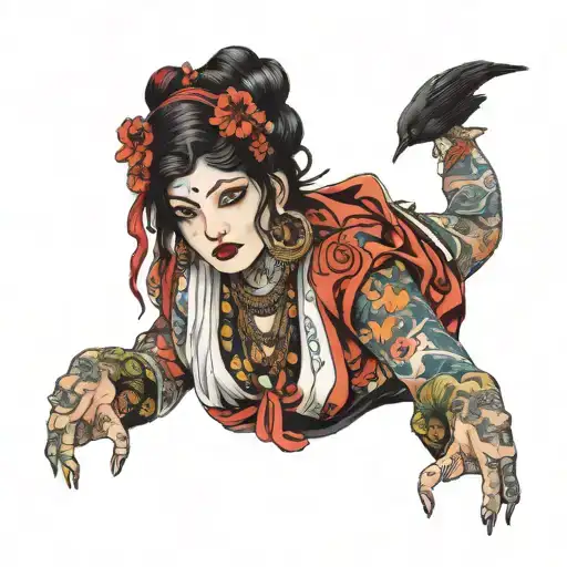Gypsy Women Face