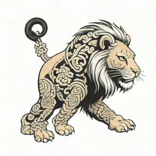 Half Elephant Half Lion