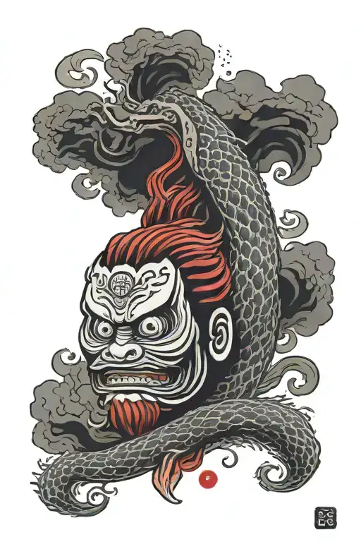 Daruma Doll Gojira