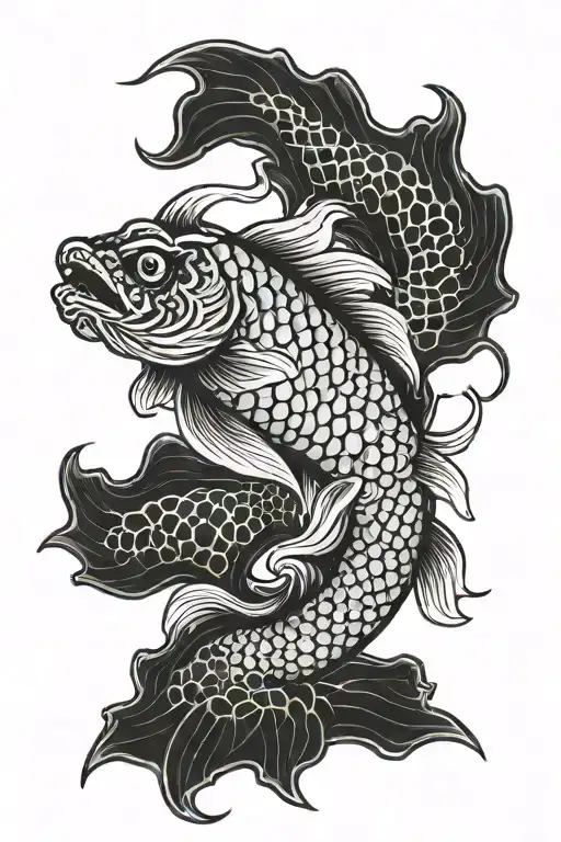 Japanese Dragon Fish Scales