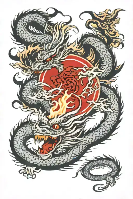 Dragon Breathing Fire