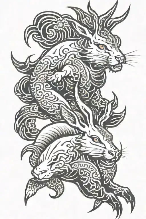 Ox And Rabbit Sleeve