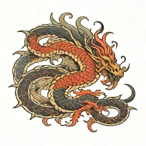 Spinal Tattoo With Roman