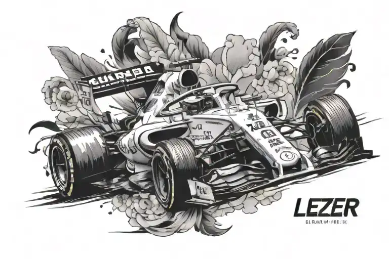 Charles Leclerc F1 Car