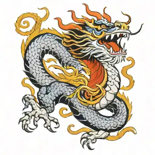 Chinese Dragon Wrapped