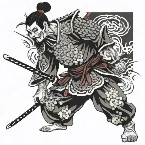 Samurai Standing