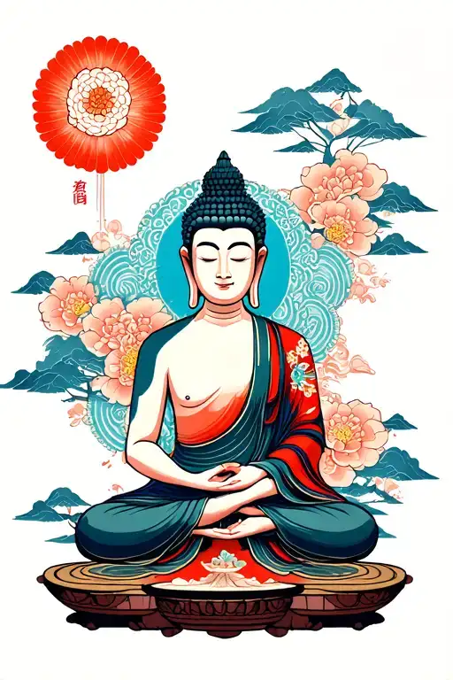 Buddha Meditating