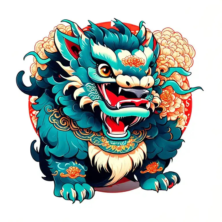 Foo Dog And Byakko