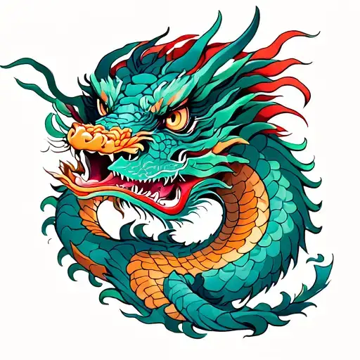 Dragon Wrapped Sleeve