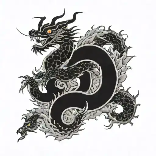 Tample And Dragon